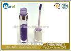 Purple Matte Lip Gloss Long Lasting / Flavored Lip Balm With Sunscreen