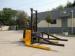 Electric Straddle Stacker for Warehouse With Wide Leg And Special Fork