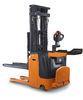 Mosfet Drive Control Electric Lift Stacker 1 Ton Standing Operating Type