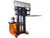 Warehouse Electric Reach Truck With Wider Fork Carriage / Fork Lift Stacker