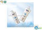 750ml / 1200ml Bathroom Cleaning Products Soft Emu Oil Milk Shower Cream