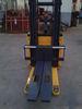 Large Warehouse Lift Equipment Electric Walkie Stacker With Grabbing