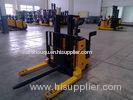 1 Ton Electric Straddle Stacker with Wide Leg Width and Rod