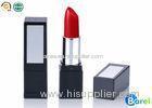 Rectangle Bright Red Moisturizing Lipstick Long Lasting For Black Women