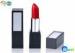 Rectangle Bright Red Moisturizing Lipstick Long Lasting For Black Women