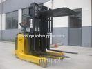 Industrial Lifting Equipment Electric Reach Stacker With Stablilizer Attachment