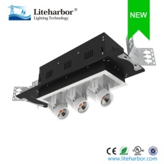 3-Lamp Retractable Multiple Recessed Downlight