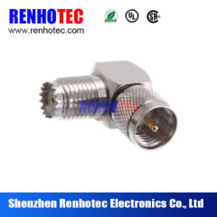 TNC male to UHF female connector