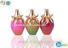 Red / Yellow Glass Bottle Long Lasting Natural Perfume Floral For Women