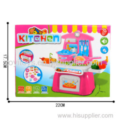 Baby kitchen table toys cooking set