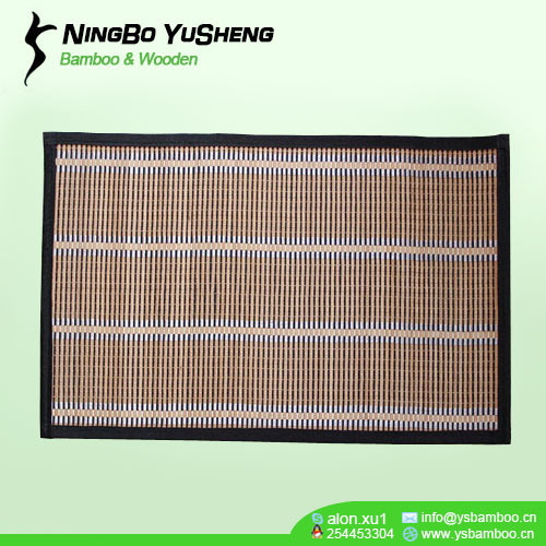 handmade Cheap woven bamboo room mat