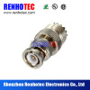 75 ohm female bnc connector to UHF female straight connector