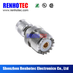 75 ohm female bnc connector to UHF female straight connector