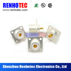 Right Angle Mini UHF Male To TNC Female rf coaxial connector
