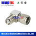 50 ohm brass straight connector uhf female to mini uhf male