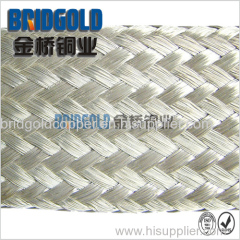 Tin Coated Flexible flat braided ground strap