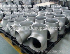 high pressure alloy steel tees