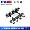 4 bnc female converter bnc jack connectors RF coaxial connectors rf micro bnc switch connector