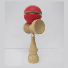 2016 Wholesale New deisgn Wooden Kendama With Yoyo Ball 2 In 1