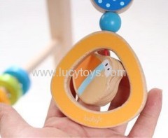 New Eco-friendly Safety Wooden Infant Baby Toy Play Activity Gym