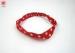 Red Baby Girl Elastic Fabric Headband Infant / Thin Elastic Headbands