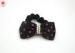 Trendy Elastic Black Velvet Hair Bow Scrunchies For Girls And Kids