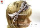 Fashion Girls Floral Decorative Metal Hair Band Bows Hair Accessories