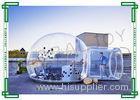 Clear Outdoor Inflatable Bubble Tent / Inflatable Backyard Tent