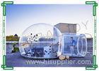 Clear Outdoor Inflatable Bubble Tent / Inflatable Backyard Tent