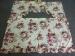 Floral Boquet Insulated Kitchen Panel Curtains For Hotel / Office
