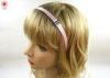 Handmade Simple Metal Bow Girls Hair Bands Accessories For Short Hair