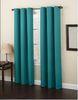 Insulated Marine Blue Panel Curtains Decorative PVC Bag With Button Packing