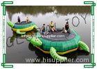 Turtle Shape Inflatable Floating Trampoline / Water Trampoline for Lakes