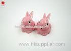 Handmade Resin Accessories Pink Cute Craft Simulation Rabbit