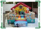 Commercial Toddler Inflatable Animal Bouncers Fire-resistant