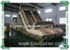 Camouflage Adult Inflatable Slide Durable for Team Training Games