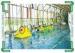 Floating Inflatable Aqua Park Floating Obstacle Course 17m x 2m