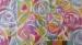Rose Faux Silk Dupioni Heat Transfer Fabric For Curtain / Bedding