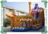 Toddler Pirate Ship Inflatable Bouncer / Inflatable Pirate Ship Slide