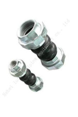 DN50mm stainless steel screw flexible rubber joint/pipe fitting