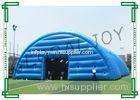 Blue Large Inflatable Tent / Inflatable Exhibition Tent Waterproof