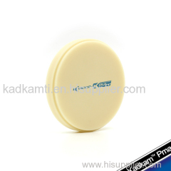 KadKam Pma-Temp dental Crystal clear PMMA disc for open CAD/CAM system