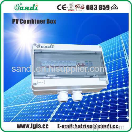 Solar Junction boxes with lighting protection