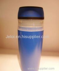 Promotion Gifts 450ml double plastic coffee mug