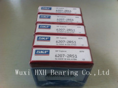 skf 6207 2rs1 deep groove ball bearing abec-5 gcr15