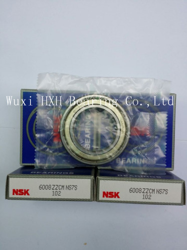 nsk 6008 deep groove ball bearing abec-5 GCr15