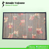 High quality printing design bamboo rug