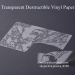 Factory Direct Supply Clear Self Adhesive Fragile Paper Anti-tamper Transparent Destructible Label Vinyl Materials