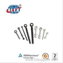 Eye Bolts with Nut Set for Special Fastener System