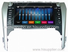 Ouchuangbo autoradio DVD GPS navi Toyota Camry 2012 iPod USB SD